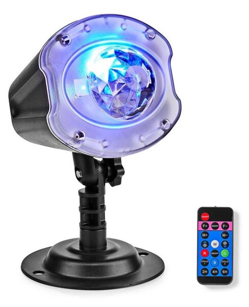 Nedis CLPR3 - Proiettore laser LED 6W/230V IP65 + telecomando