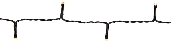 Nedis CLBO96 - Catena luminosa 96 LED/7 funzioni/3xAA 7,7 m IP44 bianco caldo