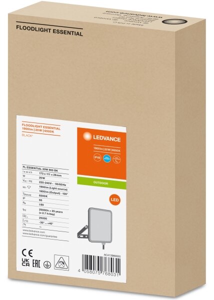 Ledvance - Proiettore LED da parete per esterni FLOODLIGHT LED/20W/230V 6500K IP65