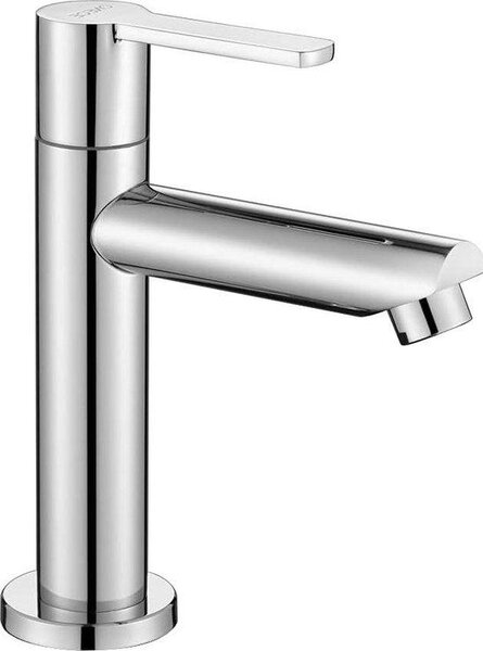 Acqua fredda - Rubinetto per lavabo - Acqua fredda - Bagno ospiti - Ottone - Aeratore estraibile - Nucleo valvola in Vetroceramica con tubo di collegamento