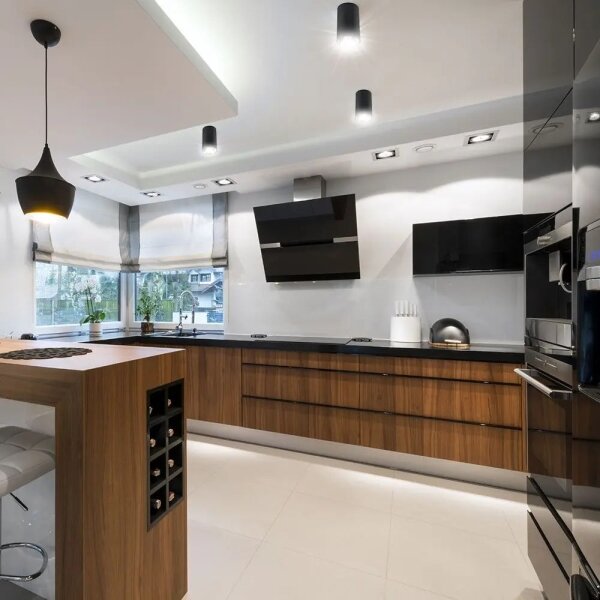 Luce Spot 1xGU10/35W/230V nero/oro