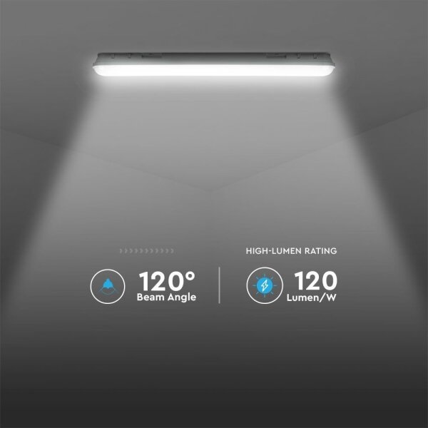 Lampada fluorescente tecnica LED EMERGENCY LED/48W/230V 6500K 150cm IP65