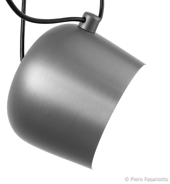 FLOS Aim lampada a sospensione LED, light silver