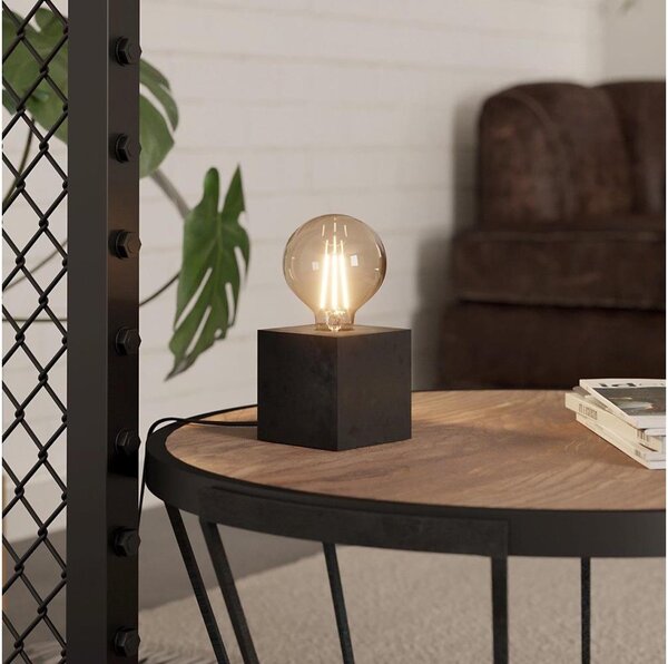 Eglo 43734 - Lampada da tavolo PRESTWICK 1xE27/40W/230V antracite