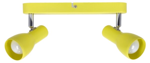 Luce Spot PICARDO 2xE14/40W/230V giallo