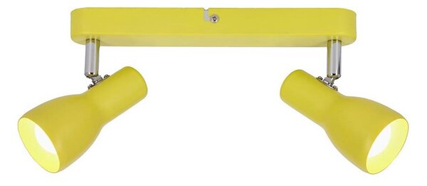 Luce Spot PICARDO 2xE14/40W/230V giallo