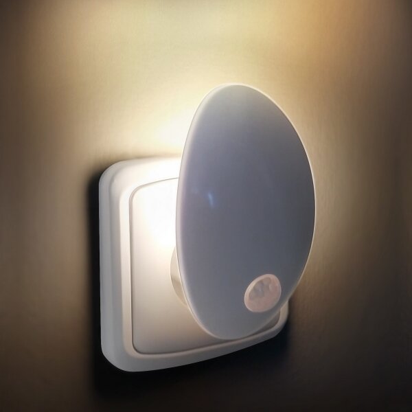 Solight WL909 - LED Luce di orientamento con sensore LED/0,7W/230V