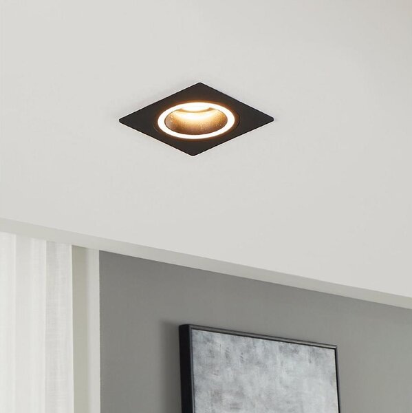 Eglo 900451 - Lampada da incasso CAROSSO 1xGU10/35W/230V antracite