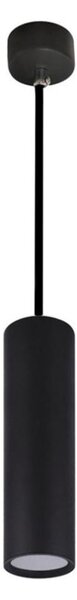 Lampadario a sospensione con filo KARADON 1xGU10/30W/230V 29 cm nero