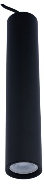 Lampadario a sospensione con filo KARADON 1xGU10/30W/230V 29 cm nero