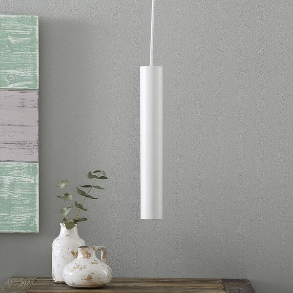 Ideallux Lampada LED a sospensione Look sottile, bianco