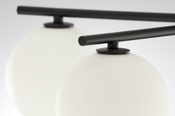 Jupiter 2049 - Lampadario a soffitto PRATO 5xG9/14W/230V nero/bianco
