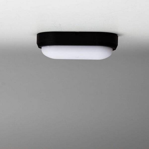 Brilagi - Plafoniera LED industriale SIMA LED/12W/230V IP65 nero