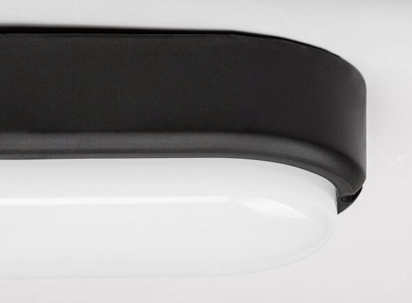 Rabalux 7409 - Lampada LED da soffitto esterna HORT LED/15W/230V IP54 nera