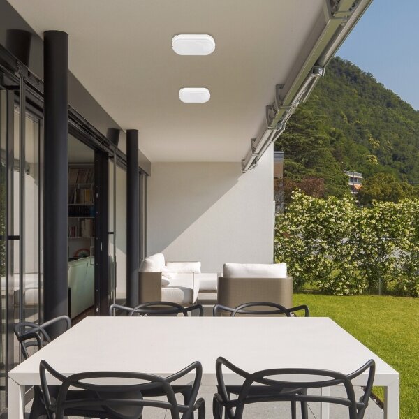 Rabalux 7408 - Lampada LED da soffitto esterna HORT LED/15W/230V IP54 bianco