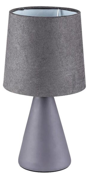 Rabalux - Lampada da tavolo 1xE14/40W/230V grigia
