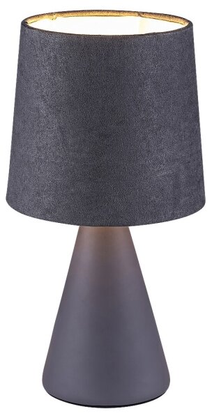 Rabalux - Lampada da tavolo 1xE14/40W/230V grigia