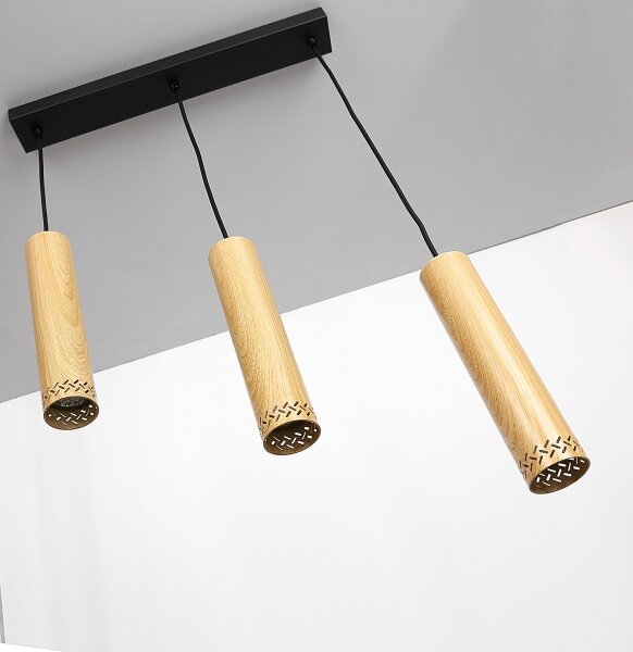 Lampadario su filo TUBO 3xGU10/25W/230V