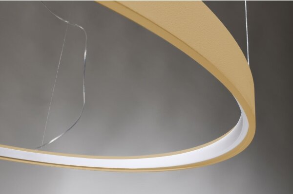 Thoro TH.174 - Lampadario LED a sospensione con filo RIO LED/50W/230V CRI90 3000K diametro 78 cm oro