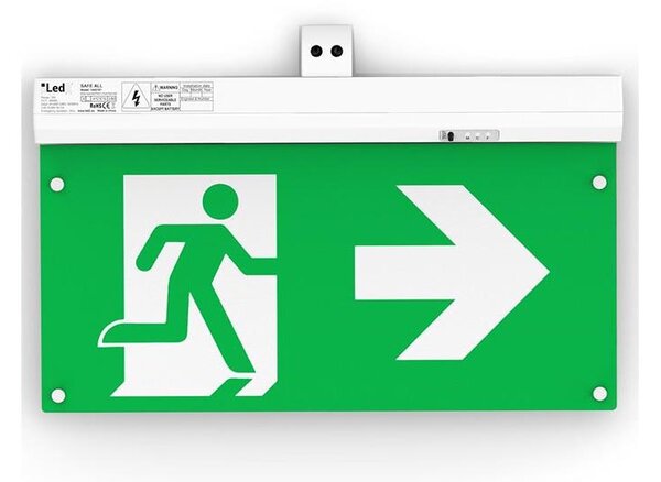 LED2 - Luce di emergenza SAFE ALL LED/2W/3,6V 6000K IP40