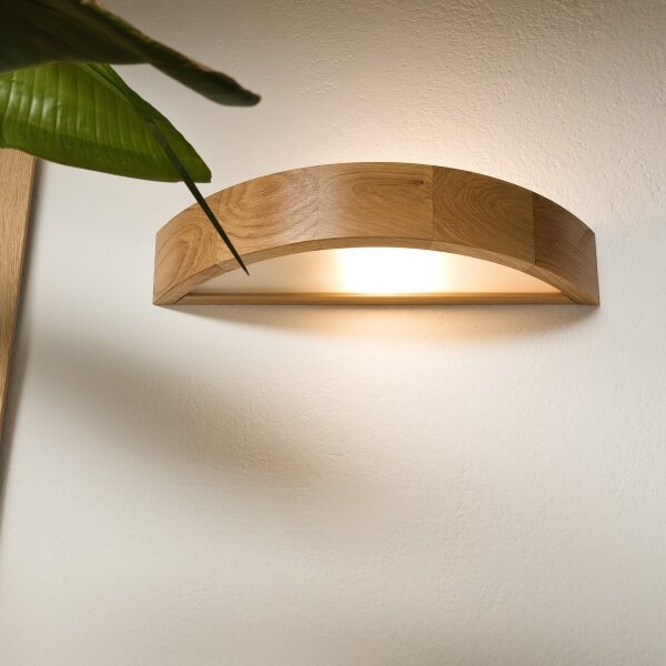 Lampada da parete OAK 1xE27/60W/230V rovere