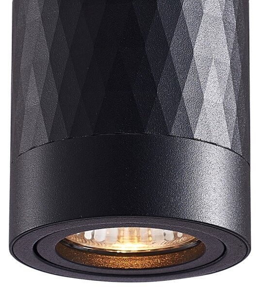 Faretto BIMA 1xGU10/25W/230V tondo nero