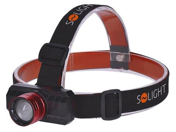Solight WN36 - Lampada frontale LED ricaricabile LED/3W/USB IP44