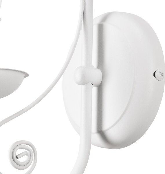 Applique DONATO 1xE14/40W/230V bianco