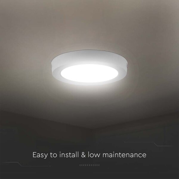 Plafoniera LED LED/6W/230V 3000K diametro 12 cm bianco