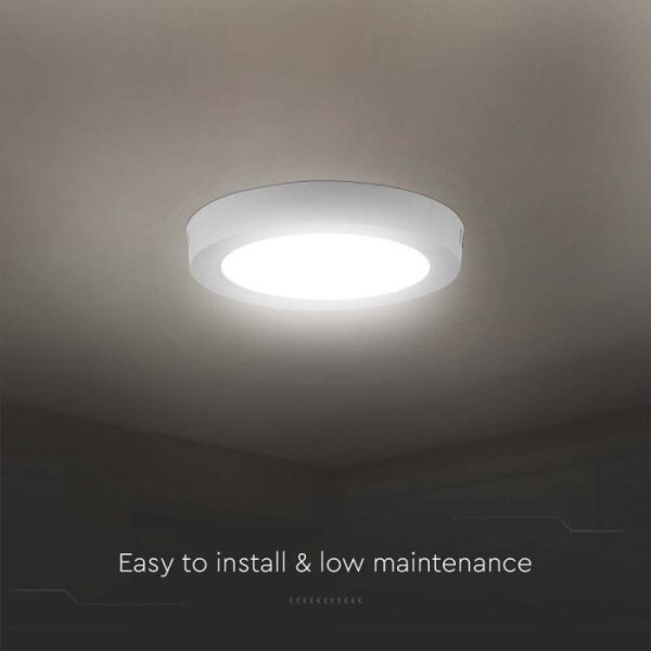 Plafoniera LED LED/6W/230V 6500K diametro 12 cm bianco