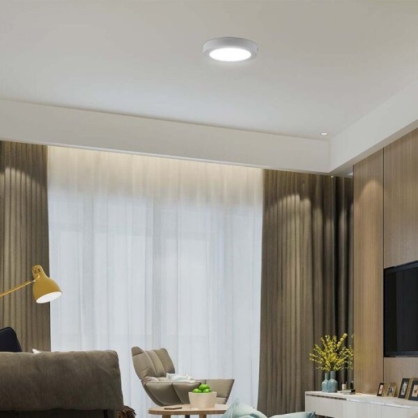 Plafoniera LED LED/6W/230V 6500K diametro 12 cm bianco