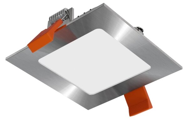 APLED - Lampada LED da incasso per bagni SQUARE LED/3W/230V IP41 85x85 mm
