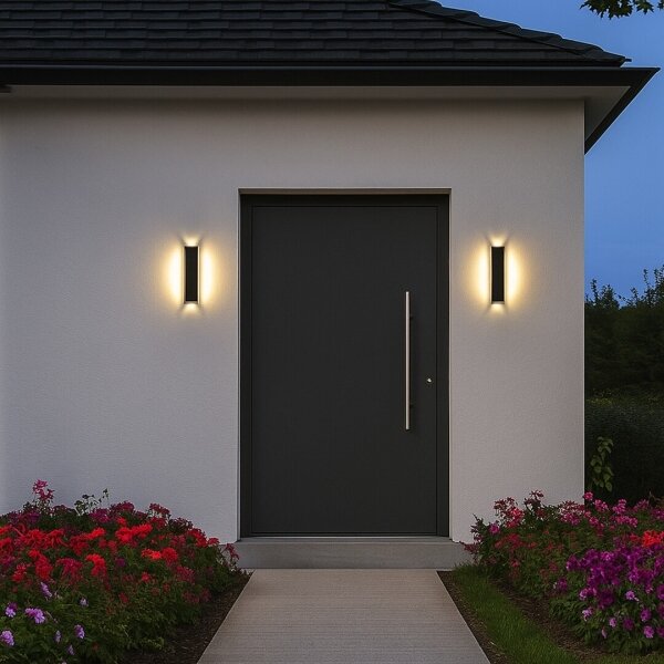 Rabalux 77077 - Applique da esterno PEMBA a LED 18W/230V IP54 nero
