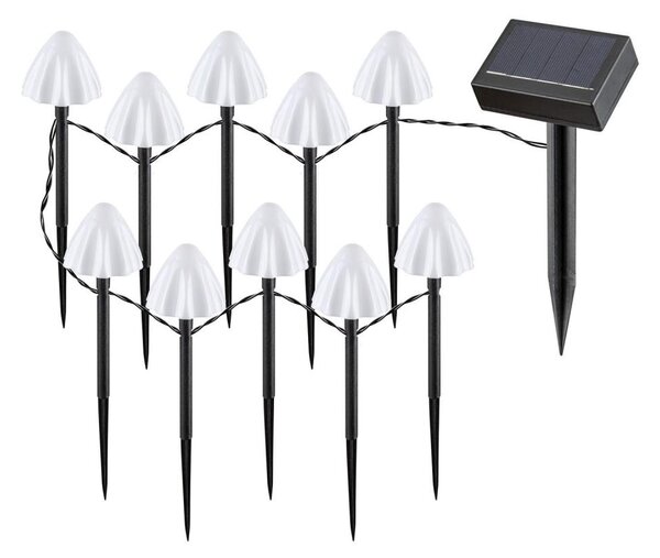 Rabalux 77007 - Lampada LED solare SKADAR 10xLED/0,2W/1,2V IP44