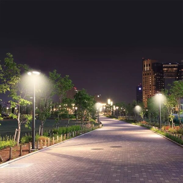 Lampada stradale solare LED con sensore LED/7,5W/3,2V IP65 4000K + +TC