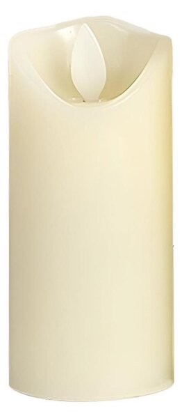 Candela LED/2xAA bianco caldo 11 cm