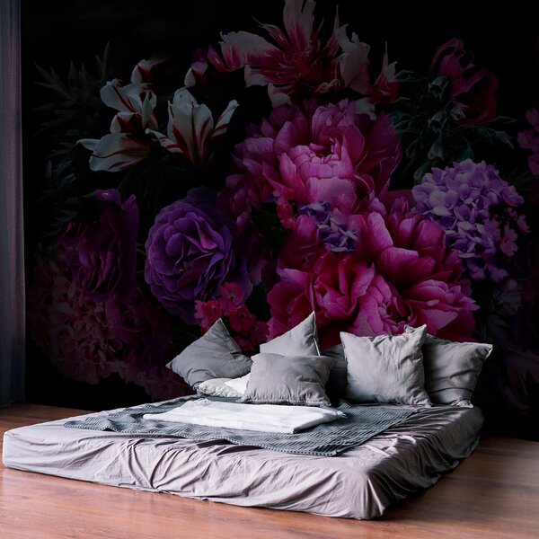 Carta da parati Bouquet di magnifiche peonie, Carta da parati Floreale, u72224 : Uwalls.it