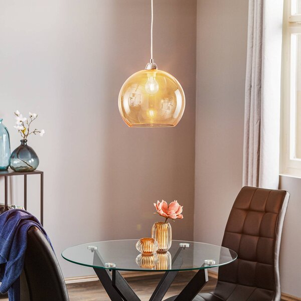Lampada da tavolo classica salotto grande elegante cristallo AMBRA con  paralume