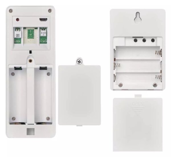 Campanello video wireless GoSmart 4400 mAh 3xAA IP44 Wi-Fi Tuya con pannello sol