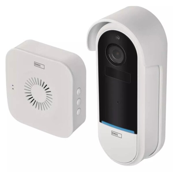 Campanello video wireless GoSmart 5V 3xAA IP65 Wi-Fi Tuya con sensore movimento