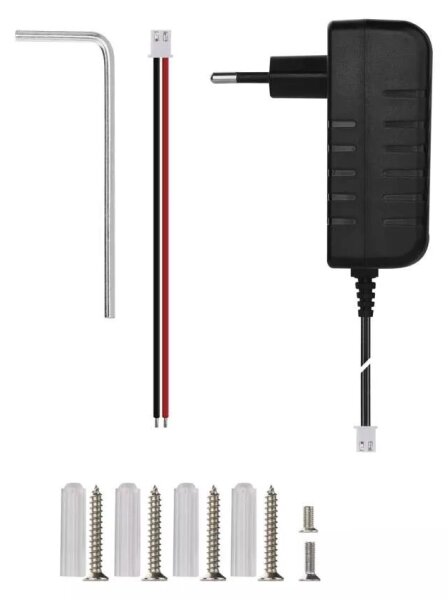 Campanello video wireless GoSmart 12V 3xAA IP44 Wi-Fi Tuya con sensore movimento