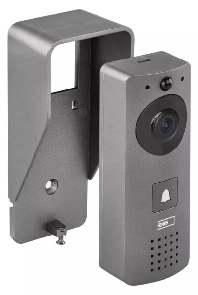Campanello video wireless GoSmart 12V 3xAA IP44 Wi-Fi Tuya con sensore movimento