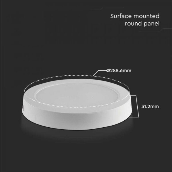 Plafoniera LED LED/24W/230V 4000K diametro 28,9 cm