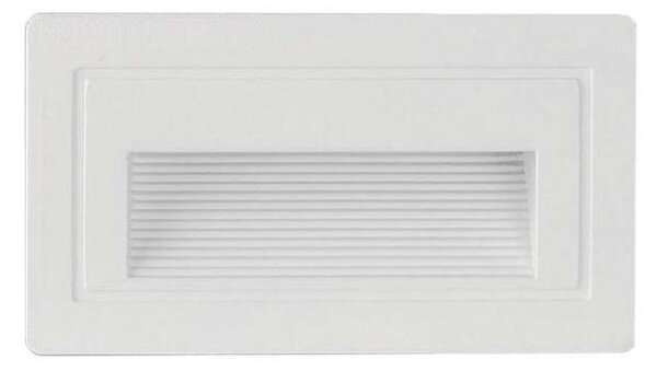 Illuminazione scale LED da esterno LED/3W/230V 3000K IP65 bianco