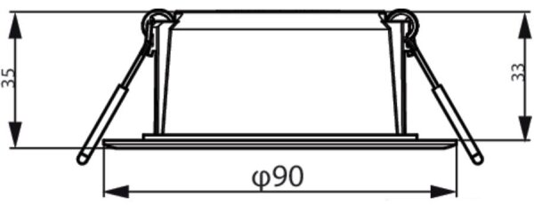 Philips - Lampada da incasso MESON LED/5,5W/230V 6500K