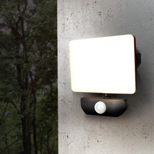 Solight WM-10WS-Q - Proiettore da esterno a LED con sensore LED/10W/230V 4000K IP44