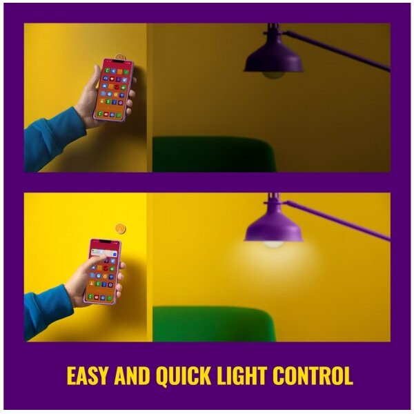 WiZ - NFC Etichetta autoadesiva per il controllo dell'illuminazione 4 pz