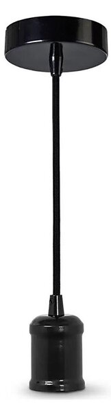 Ledvance - Lampadario a sospensione con filo PENDULUM ROBBIN 1xE27/15W/230V nero