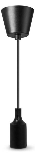 Ledvance - Lampadario a sospensione con filo PENDULUM BELL 1xE27/15W/230V nero