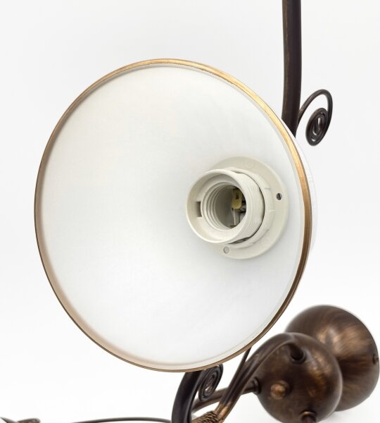 Brilagi - Lampadario a plafone LED ANTICO 3xE27/60W/230V patina di bronzo